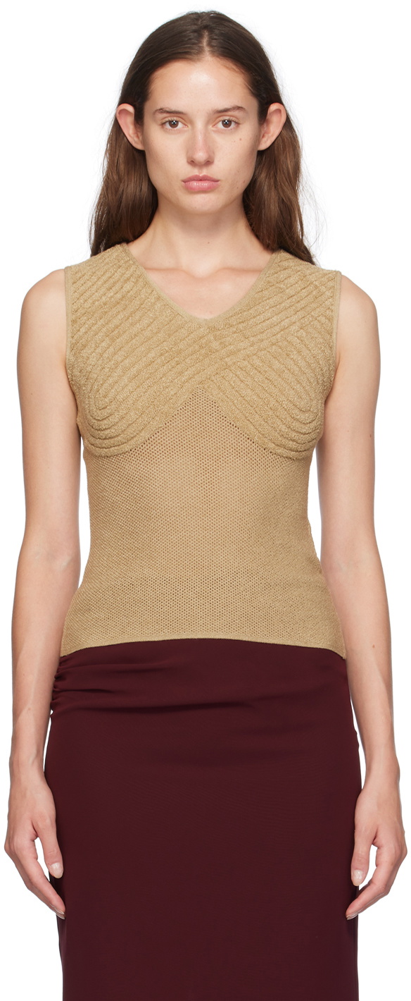 Isa Boulder Silver Papercut Tank Top Isa Boulder