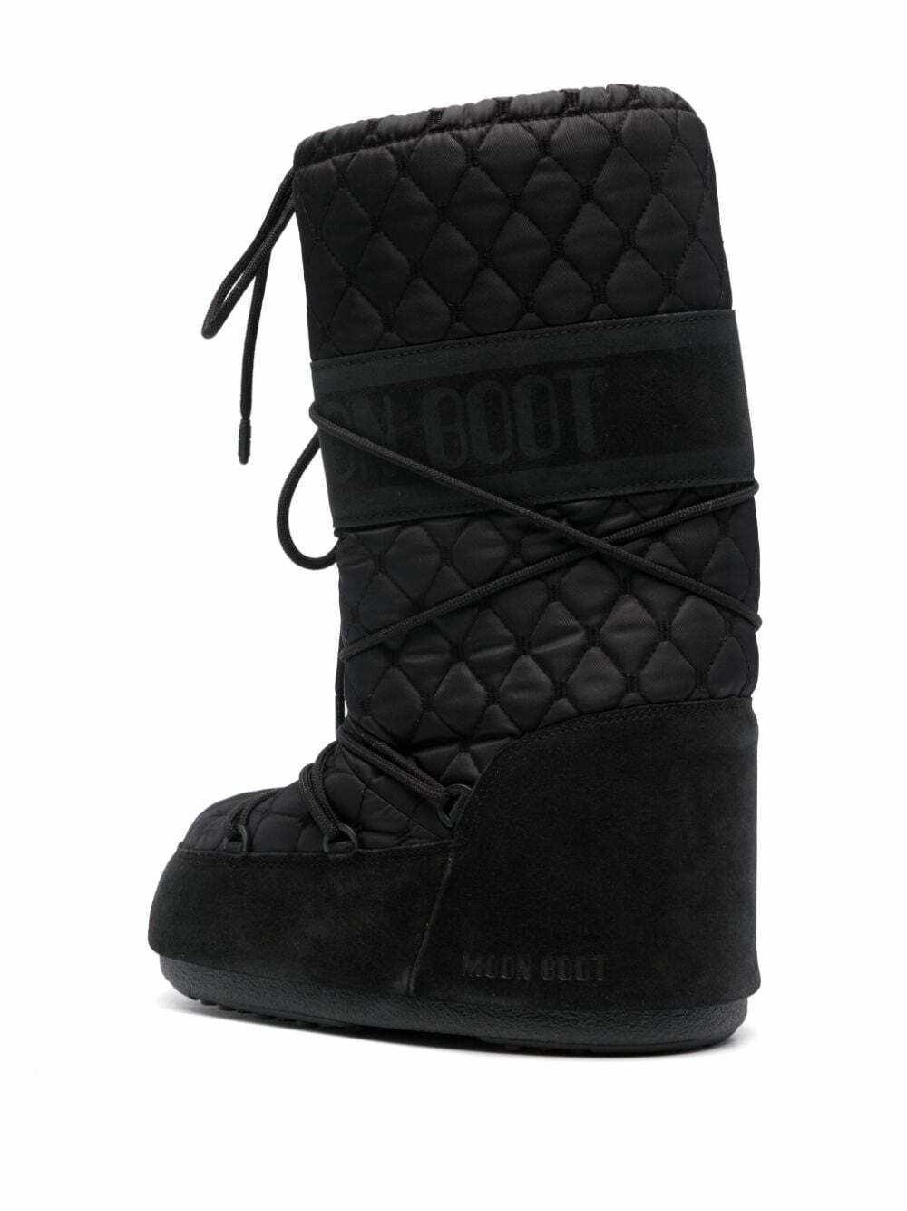 Moon Boot Texture MOON BOOT - Icon Quilted Snow Boots Moon Boot