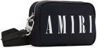 AMIRI Black Nylon Camera Messenger Bag