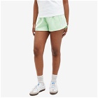 Adidas Women's Sprint Shorts in Semi Green Spark