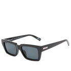 Le Specs Nocturnal Habit Sunglasses in Black/Smoke Mono 