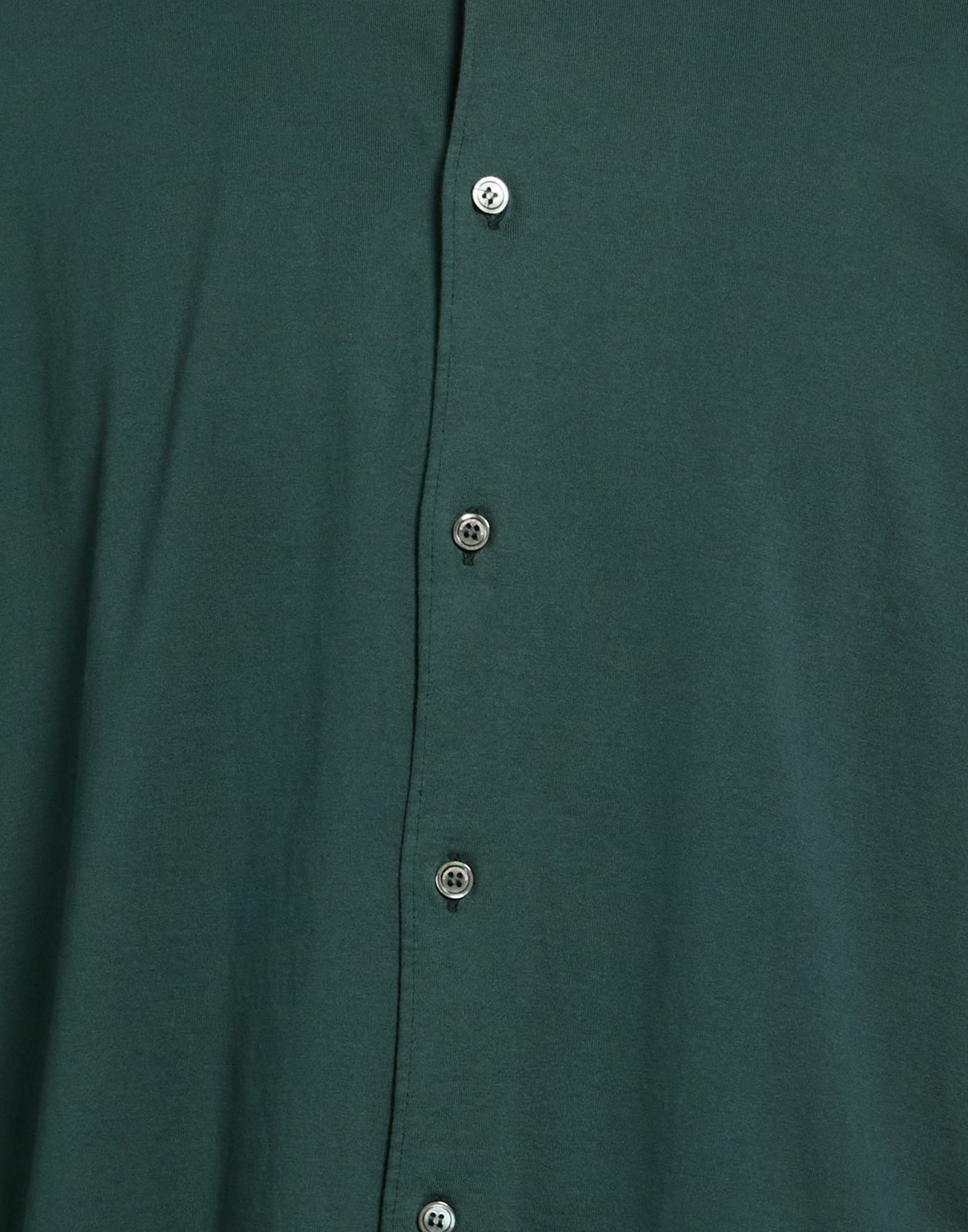 Roberto Collina Mens Shirt Dark in Green