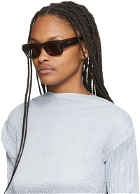 MCQ Grey Rectangular Sunglasses