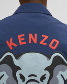 Kenzo Light Coach Jacket Blue - Mens - Overshirts