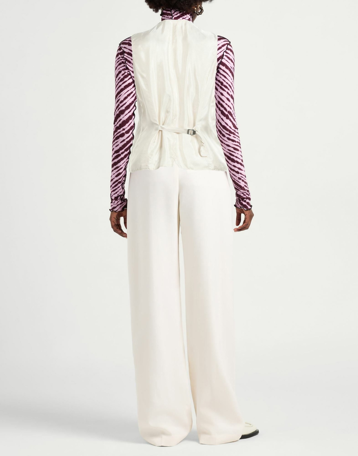 Circolo 1901 Womens Tailored Vest in Beige