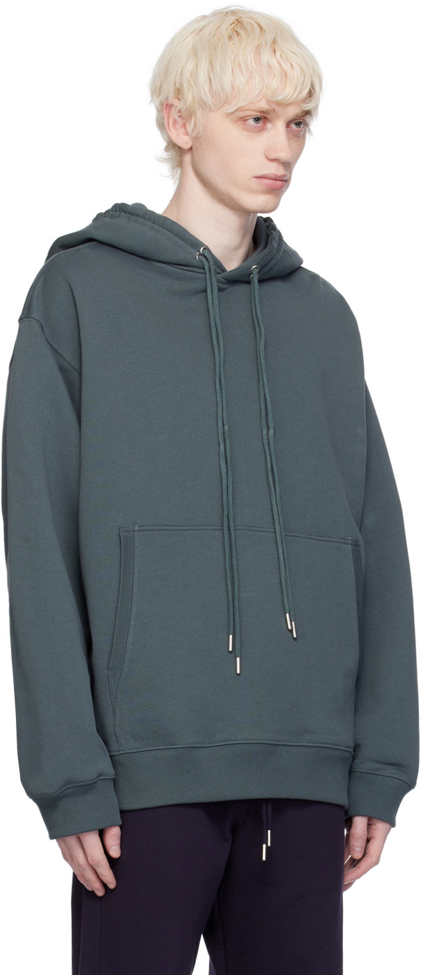 Dries Van Noten Gray Double Cord Hoodie Dries Van Noten