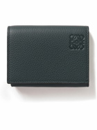 Loewe - Logo-Debossed Full-Grain Leather Trifold Wallet