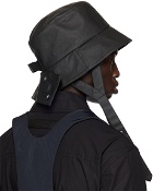 Craig Green Black Strap Bucket Hat