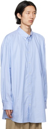 Maison Margiela Blue Buttoned Shirt