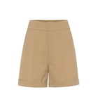 Marni - High-rise virgin wool shorts