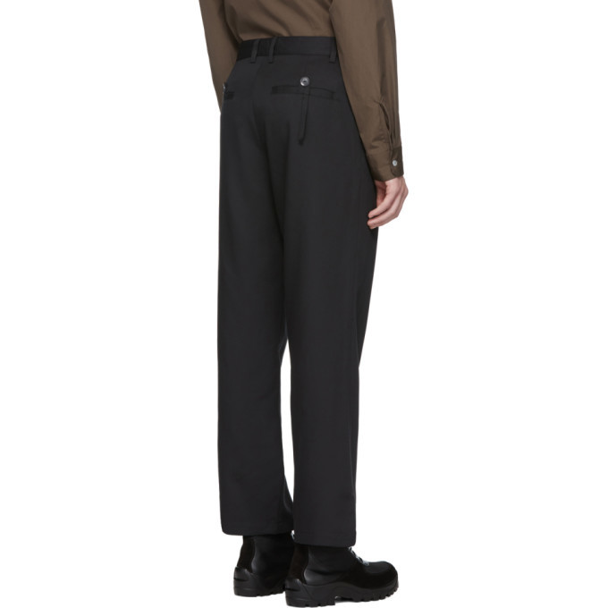 LHomme Rouge Black Tactile C2C Trousers