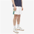 Missoni Men's Sport Sweat Shorts in White And Multicolour Heritage