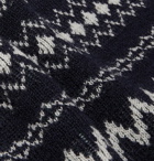 Comme des Garçons HOMME - Fair Isle Intarsia Wool Sweater - Blue