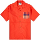 W'menswear Women's Unisex Rec Shirt in Red