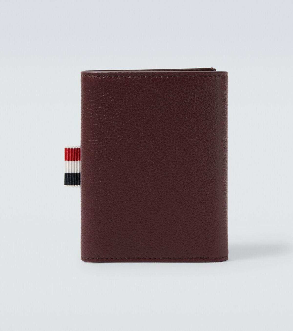 Thom Browne RWB Stripe leather wallet