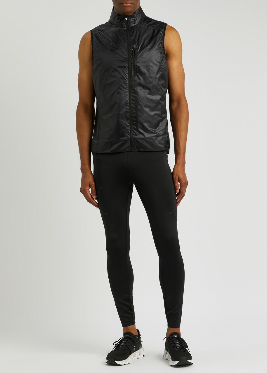 ON Weather Shell Gilet Black