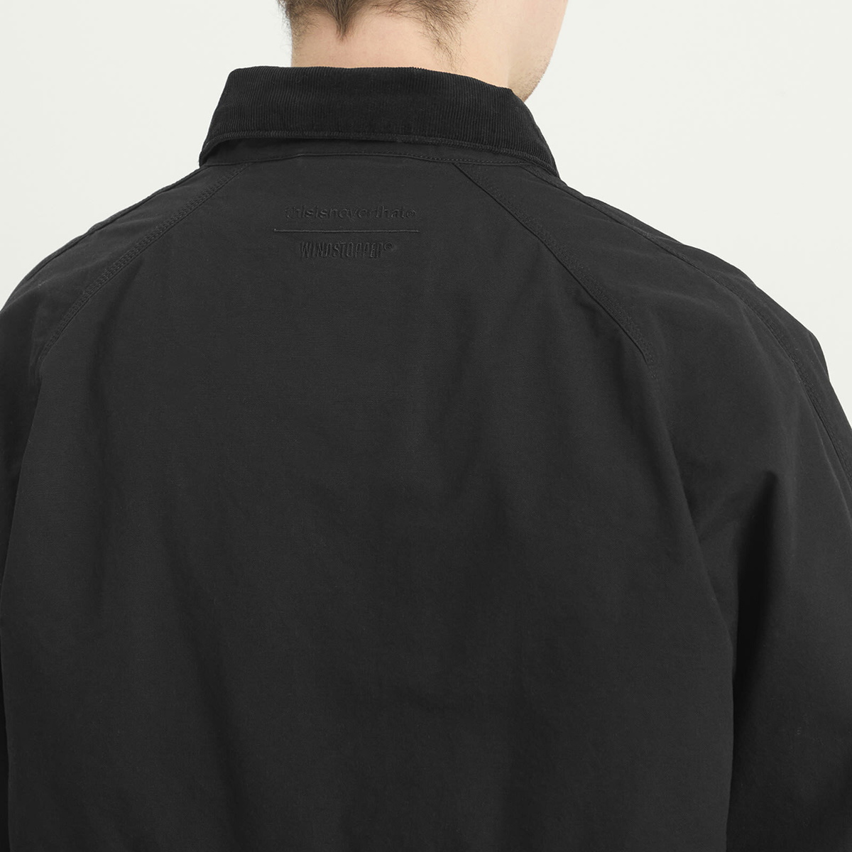 thisisneverthat Men's x GORE-TEX WINDSTOPPER Gear Jacket in Black