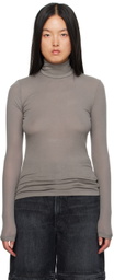 AGOLDE Gray Pascale Turtleneck