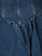self-portrait Blue Denim Mini Dress