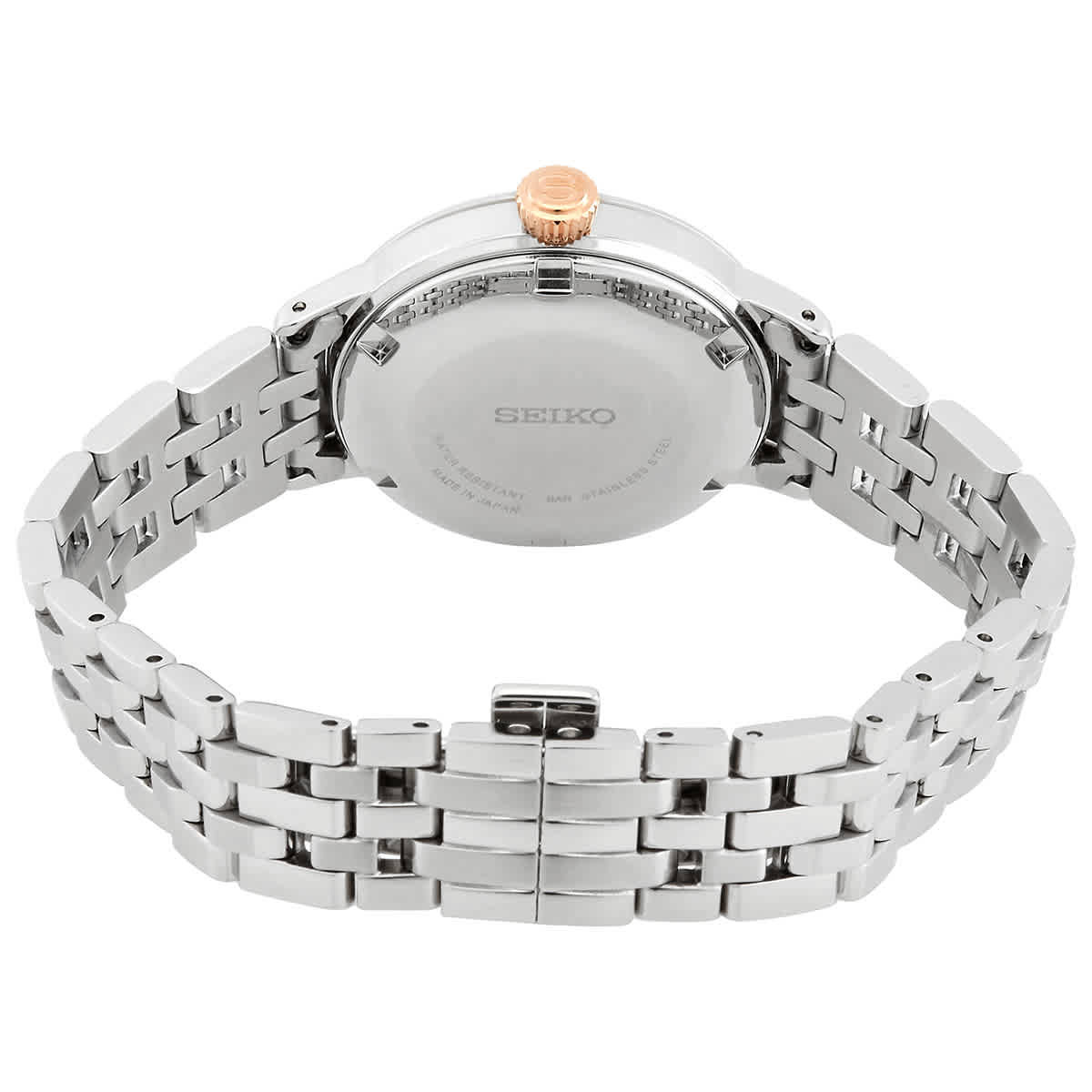 Seiko Presage Cocktail Automatic Diamond White Dial Ladies Watch SRE009J1