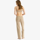 SKIMS Women's Cotton Rib Foldover Legging in Latte