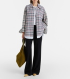 Victoria Beckham Sloan canvas slingback pumps