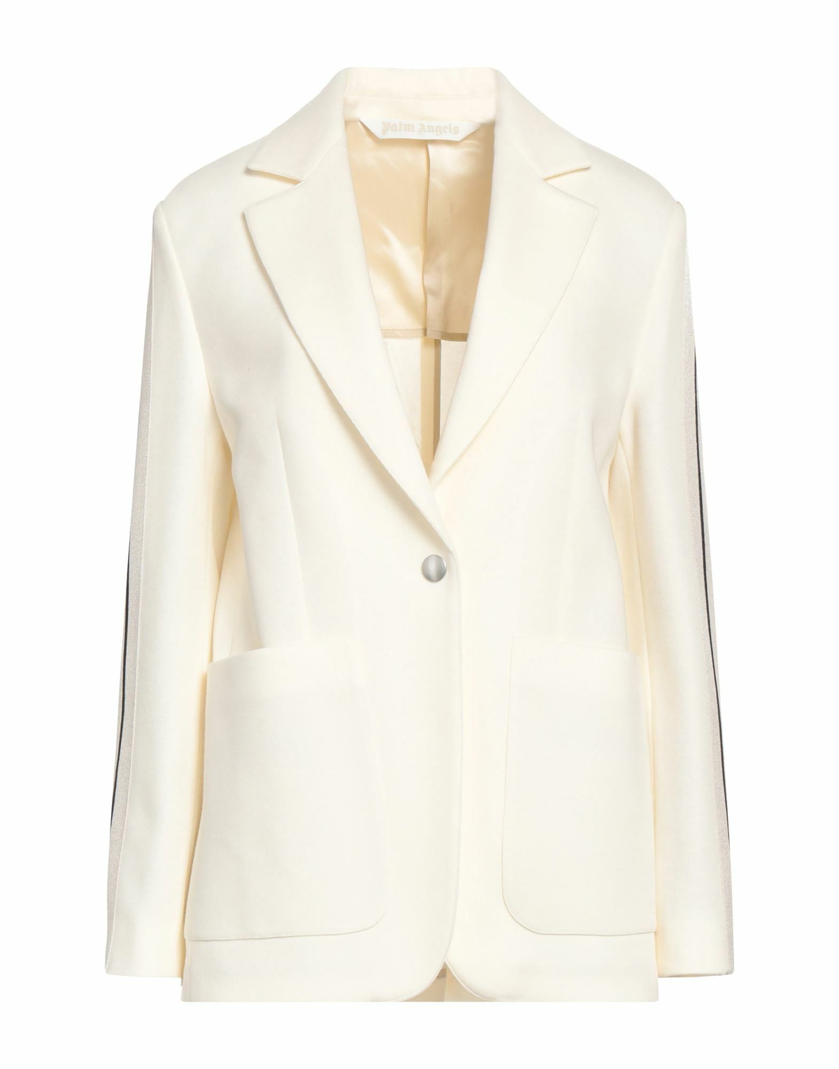 Palm Angels Womens Blazer Ivory
