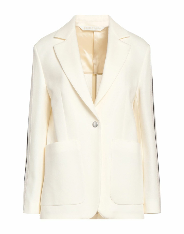 Photo: Palm Angels Womens Blazer Ivory