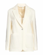 Palm Angels Womens Blazer Ivory