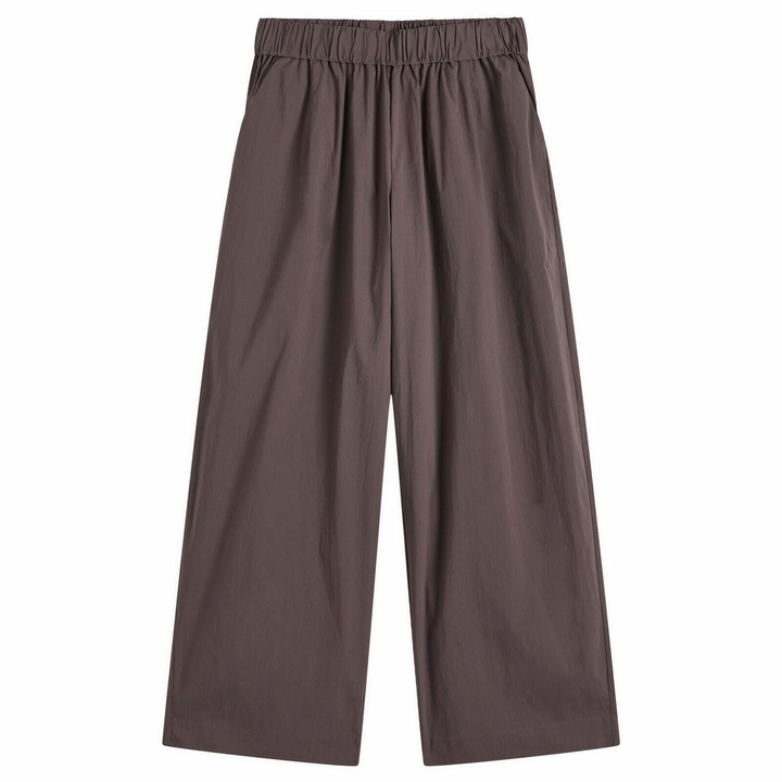 Photo: ST. Agni Women's Relaxed Pants in Chocolate Plum