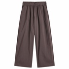 ST. Agni Women's Relaxed Pants in Chocolate Plum