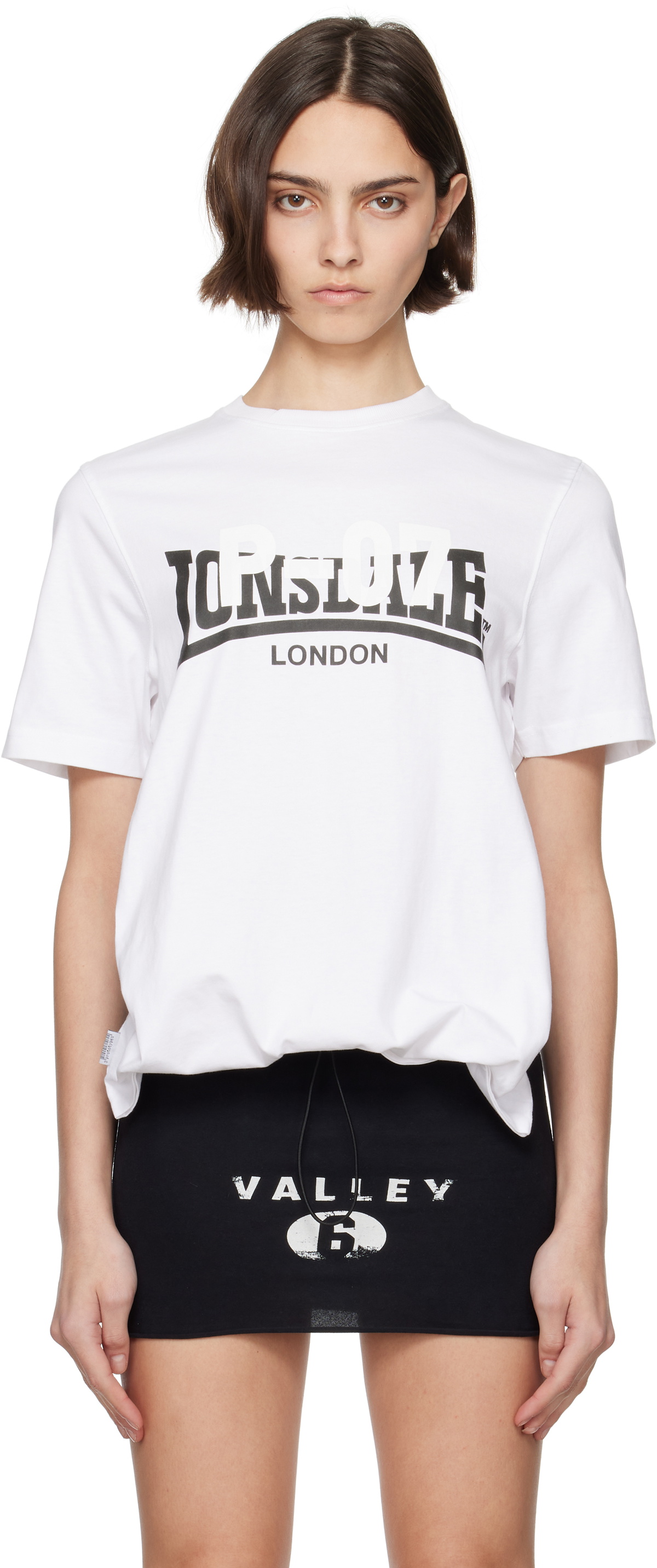 Prototypes White Open Back T-shirt