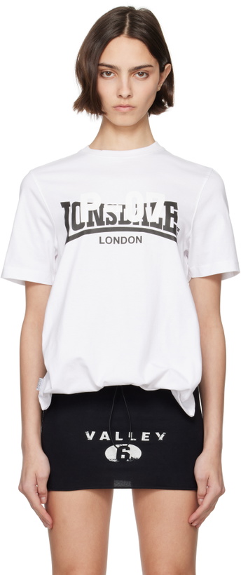 Photo: Prototypes White Open Back T-shirt