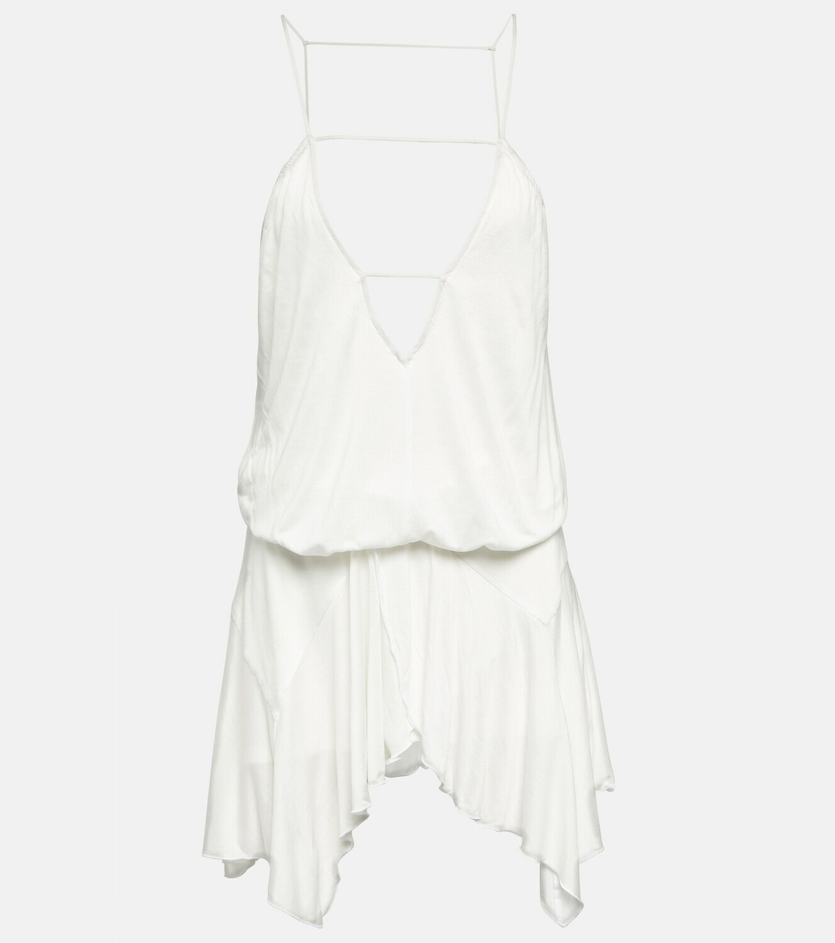 Isabel Marant - Felicia asymmetric jersey minidress Isabel Marant
