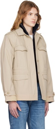 A.P.C. Beige Belted Jacket