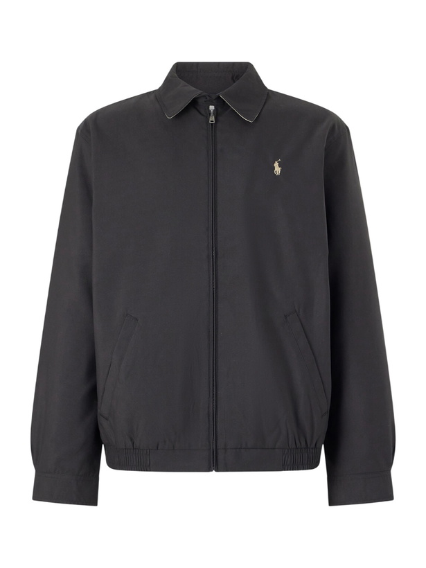 Photo: Polo Ralph Lauren - Bi-Swing Logo-Embroidered Recycled Shell Jacket - Black