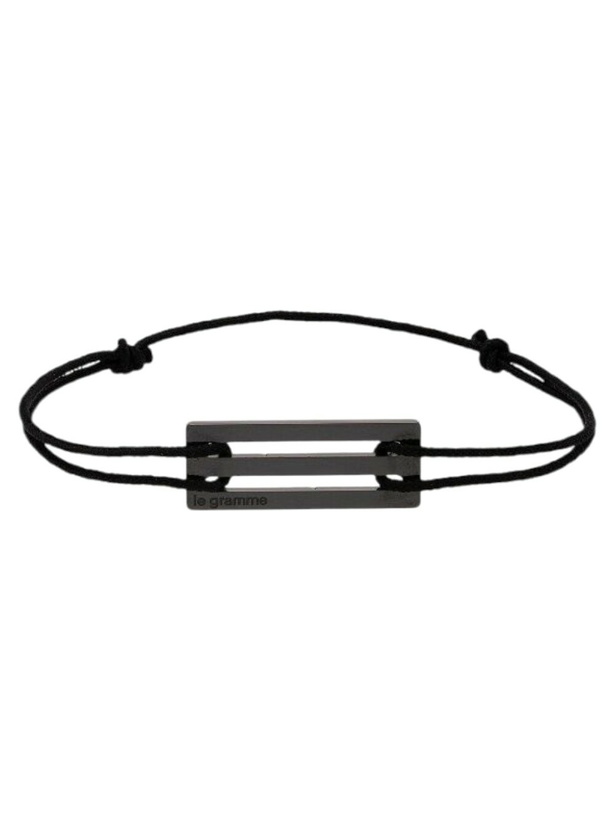 Photo: Le Gramme Ceramic Cord Bracelet