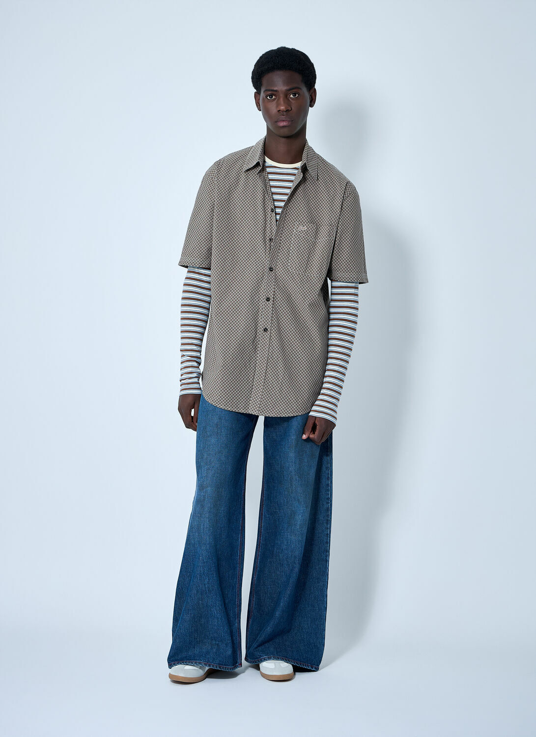 ERL Woven Plaid Shirt