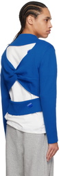 ADER error Blue Product. 62 Cardigan