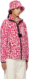 Moncler Genius 1 Moncler JW Anderson Pink Teddy Sweatshirt