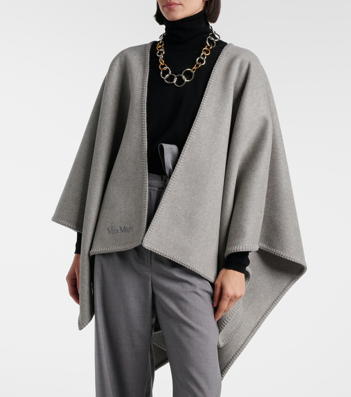 Max Mara Virgin wool cape