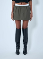 Alexander Wang Elasticated Waist Mini Skirt
