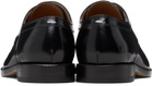 Maison Margiela Black Tabi Leather Derbys