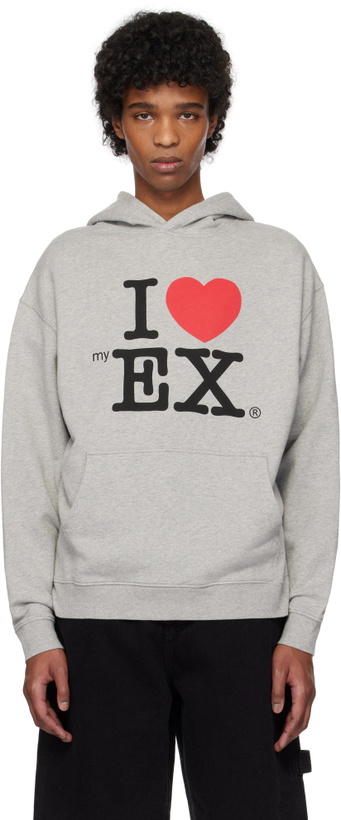 Carne Bollente Gray 'Sex' Hoodie Carne Bollente