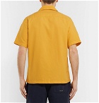 Universal Works - Camp-Collar Cotton Oxford Shirt - Yellow