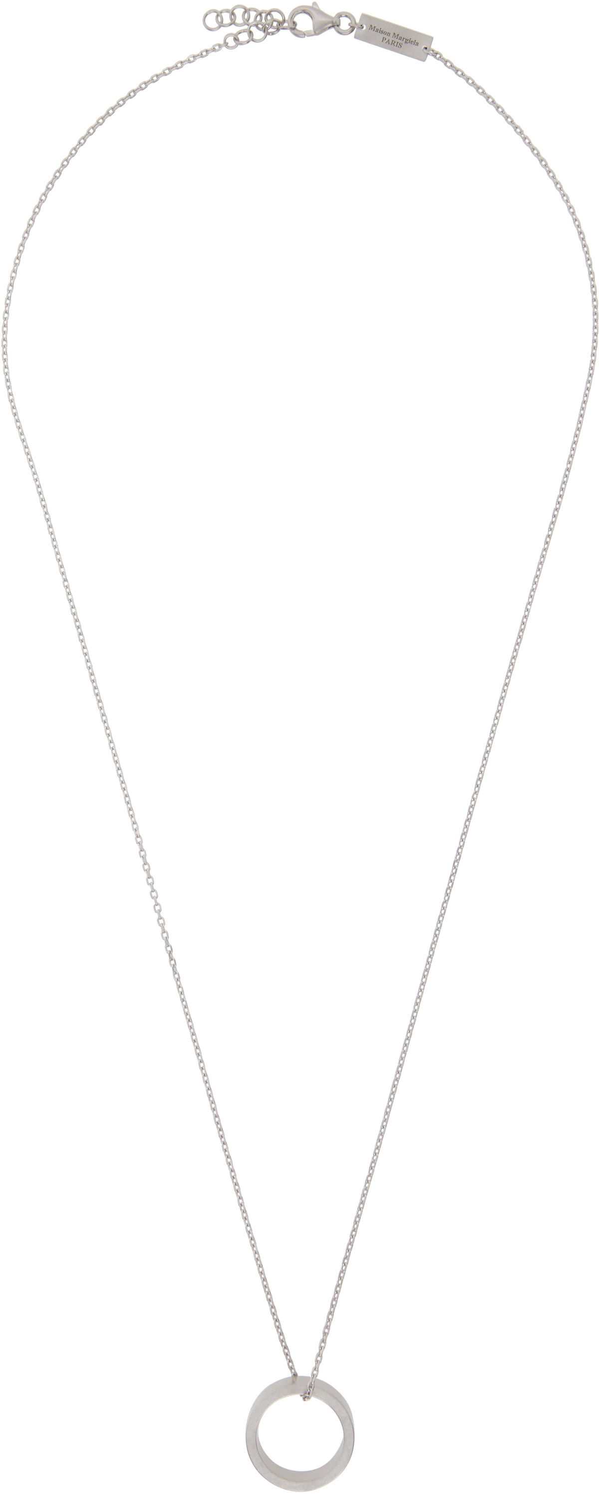 Maison Margiela Silver Nut Necklace Maison Margiela