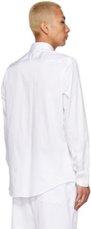 Salvatore Ferragamo White Hardware Shirt