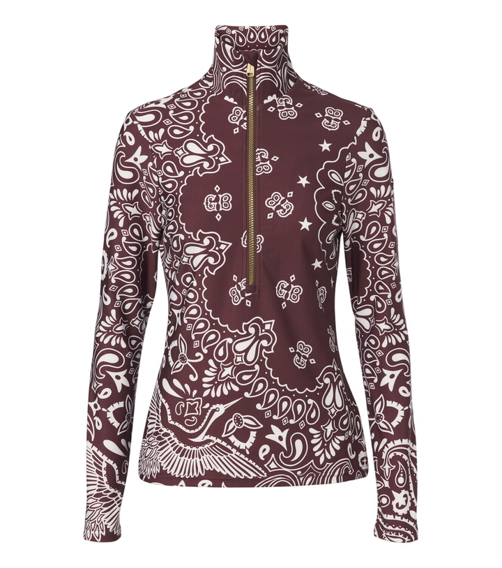 Photo: Goldbergh Toriko printed ski top