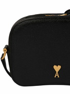 AMI PARIS - Paris Paris Grained Leather Camera Bag