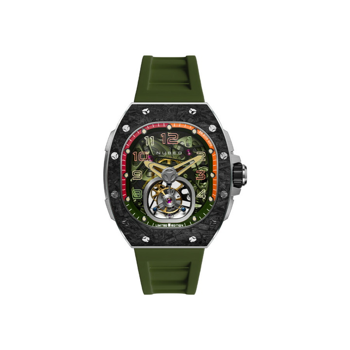 Photo: Nubeo Viper Tourbillon Hand Wind Mens Watch NB-6108-05